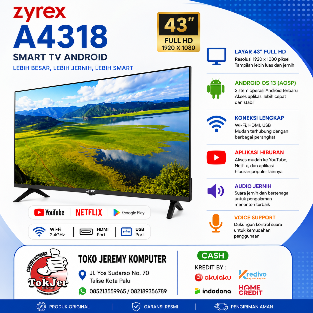 ZYREX SMART TV A4318