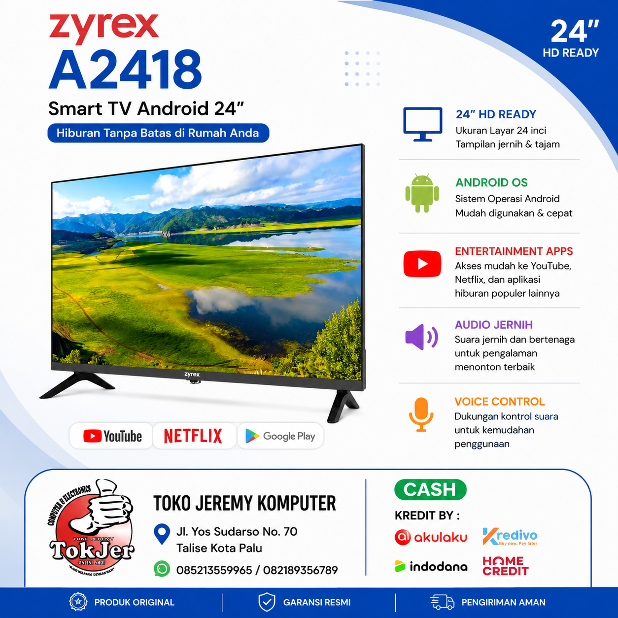 ZYREX SMART TV A2418