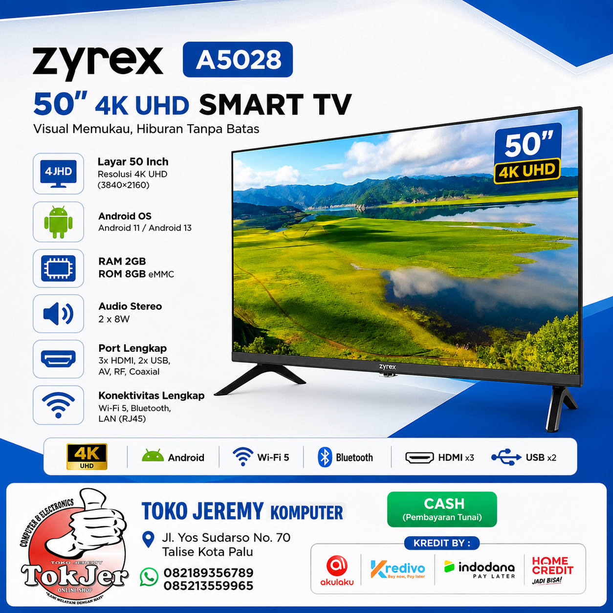 ZYREX SMART TV A50828
